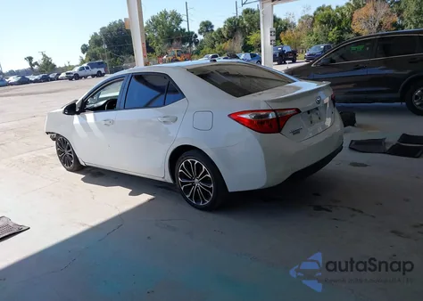 2014 Toyota Corolla S Plus z USA, uszkodzony, nr VIN 2T1BURHEXEC155475